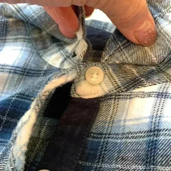 Weatherproof NWOT Women’s Long Sleeve Button Down Flannel Shirt - Picture 8 of 9